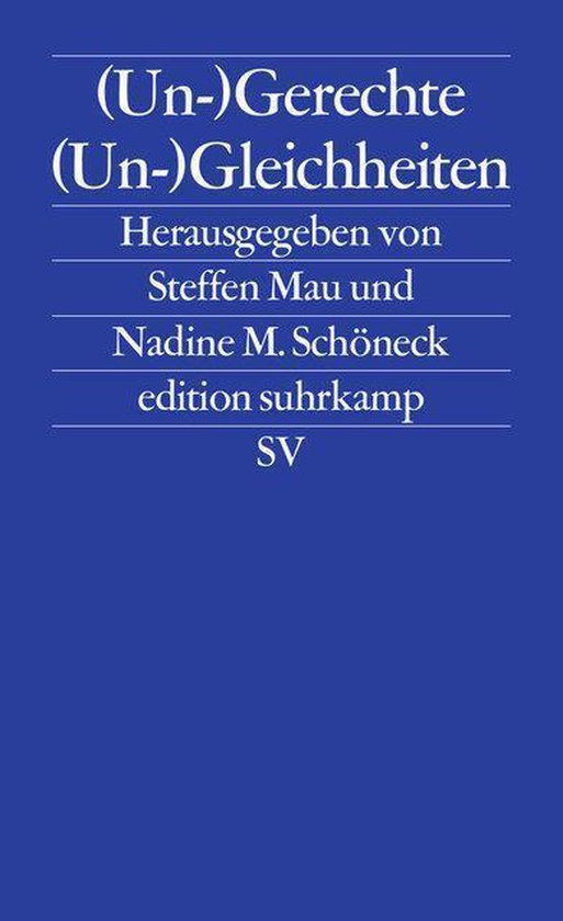 (Un-)Gerechte (Un-)Gleichheiten - cover
