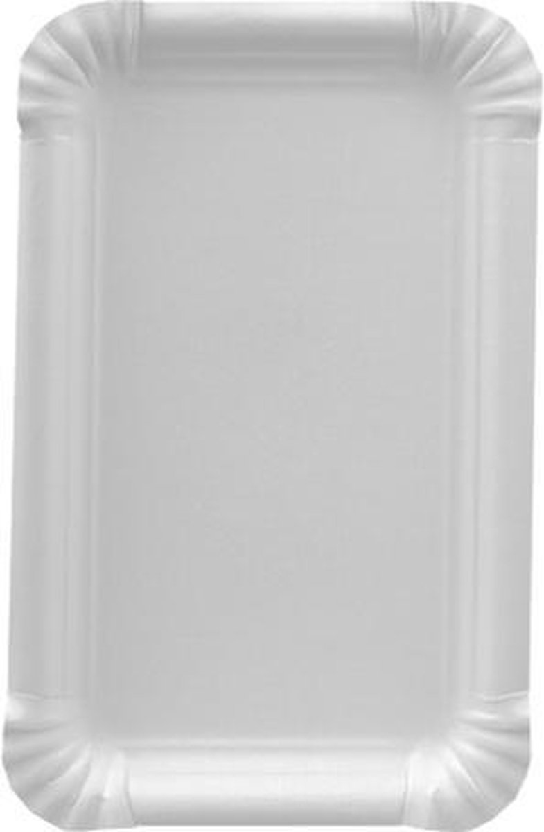 Papstar 11057 Rechthoekig Papier Wit 250stuk(s) bord