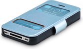 Coque téléphone iPhone 4 / 4S Phone case - Soft Cover - Blauw