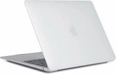 Macbook Case voor Macbook Air 2018 13 inch A1932 - Laptopcover - Matte Transparant