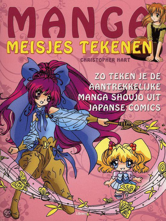 Cover van het boek 'Manga meisjes tekenen'