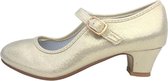 Elsa schoenen parelmoer/Prinsessen schoenen-maat 36 (binnenmaat 23 cm) communie feest - bruidsmeisje - speelgoed schoen -
