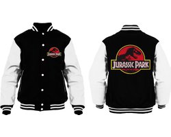 Jurassic Park - Classic Logo Men College Jacket - Black | bol.com