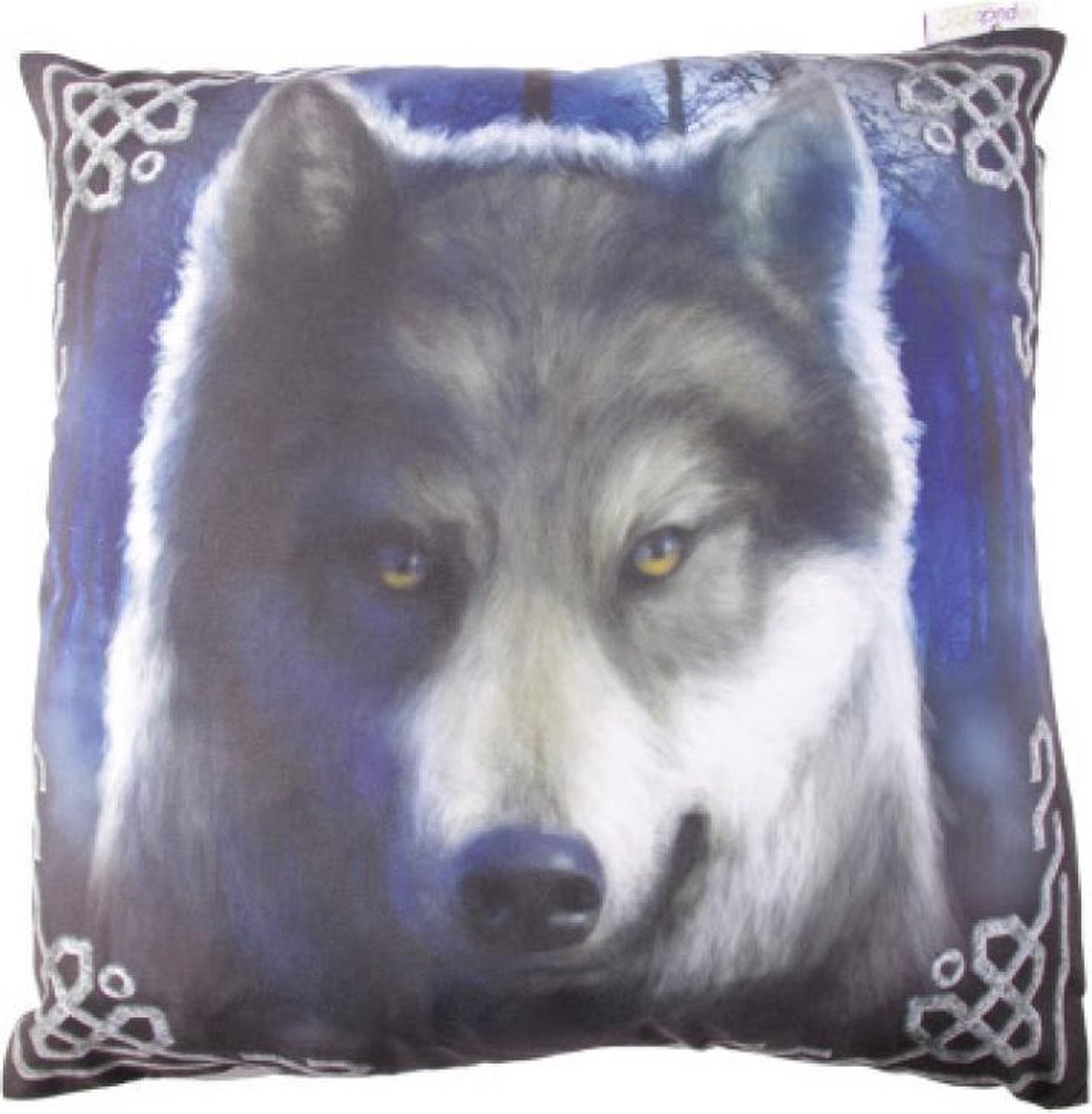 Kussenhoes Wolf + Vulkussen
