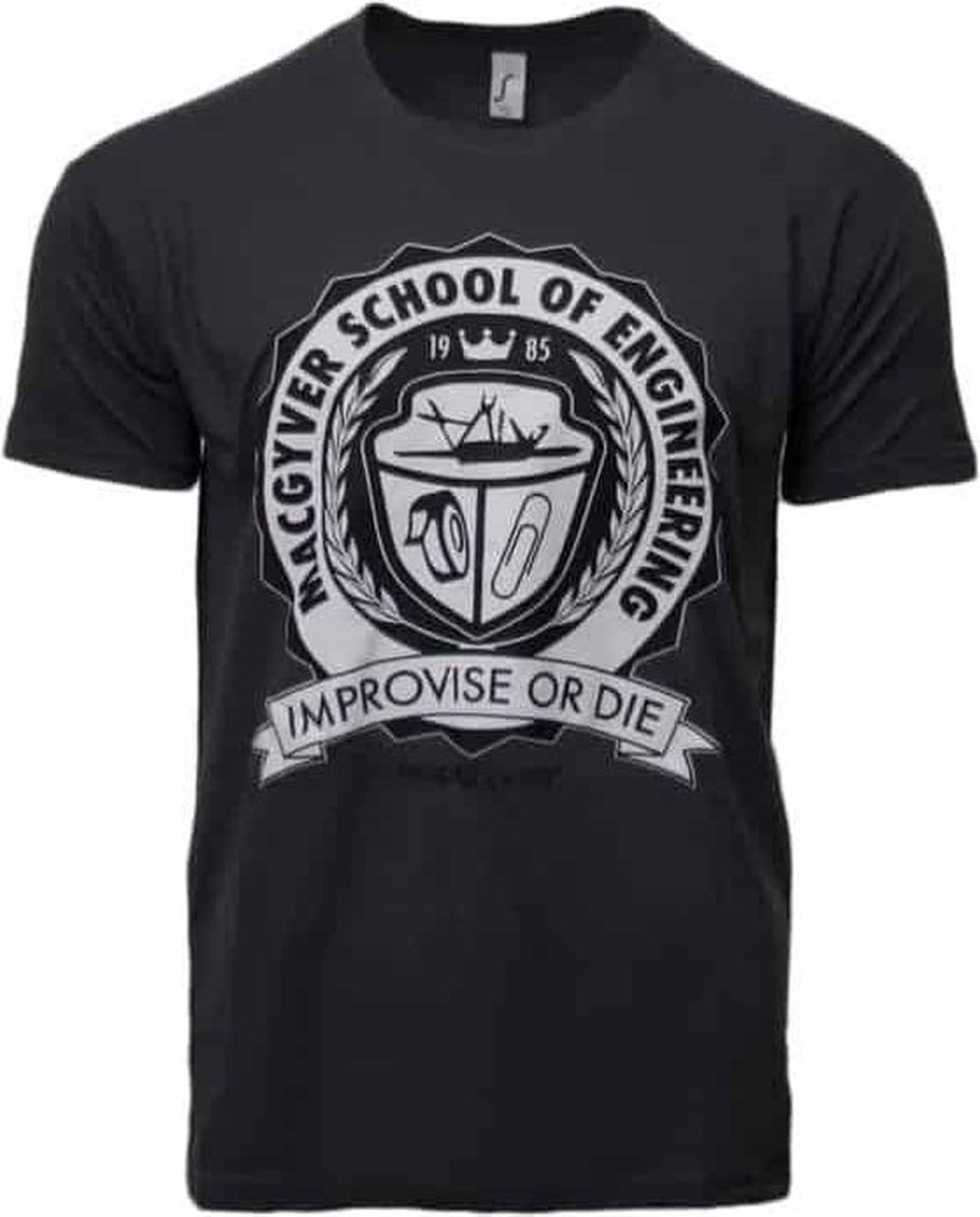 MacGyver Shirt - School Of Engineering Heren T-shirt M