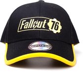 Fallout 76 Pet  - Yellow Logo - Zwart