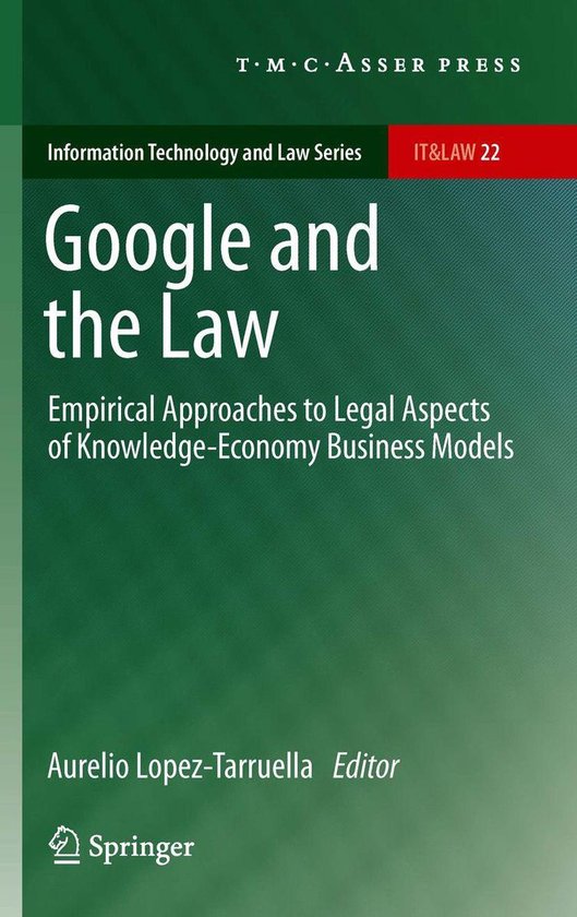 Law and Criminology (R0) - Google and the Law - cover