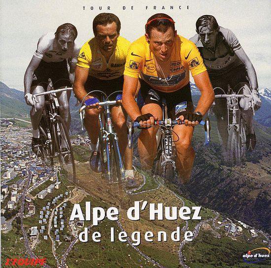 Cover van het boek 'Alpe d'huez de legende'