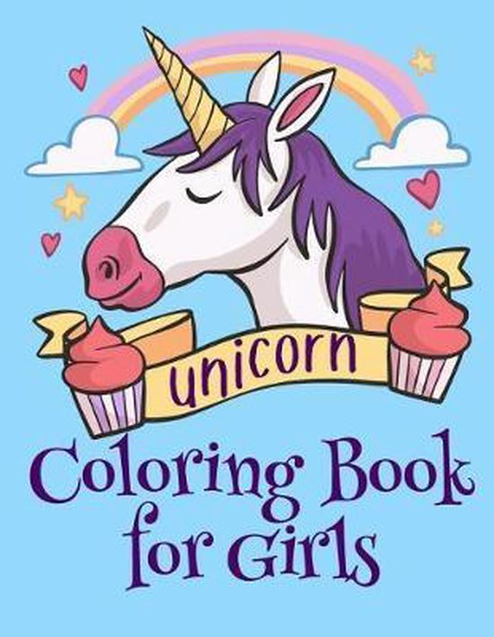 Unicorn Coloring Book for Girls, Holly Maddy | 9781794361027 | Boeken ...