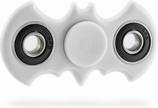 White Label Fidget Spinner Batman - Stressverminderend speelgoed - Wit