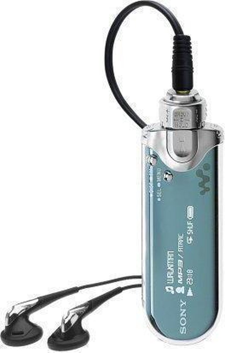 Sony NWE507 blauw MP3 speler