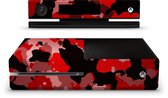 Xbox One Console Skin Camouflage Rood