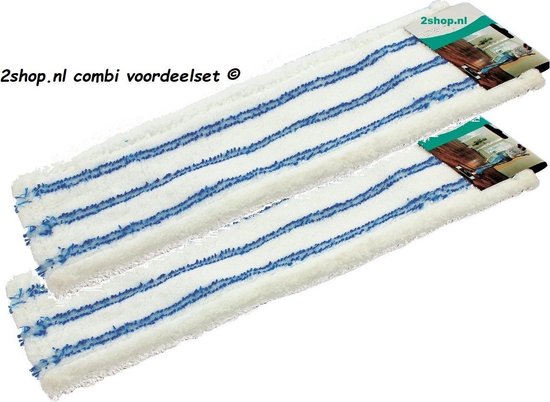 vhbw 2x lingettes compatible avec Vileda Easy Twist laveur de sol 25 x