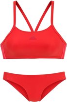 adidas Fit 2Pc 3S Dames Bikini - Active Red - Maat 32