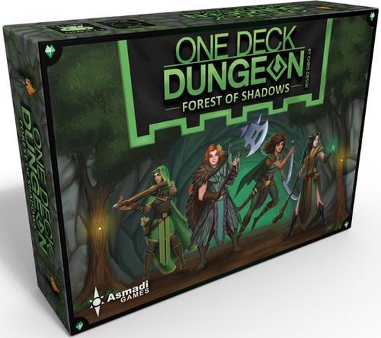 Afbeelding van het spel One Deck Dungeon: Forest of Shadows