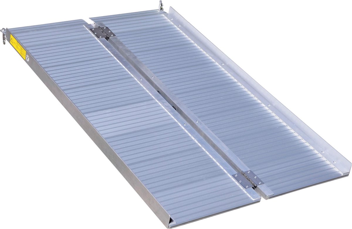 Goedkoopste Aidapt rijplaat rolstoel - 152cm lang 74cm breed