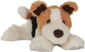 Microgolfoven warmte knuffel hond 18 cm