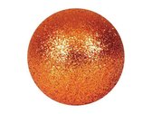 Europalms Kerstbal 6cm, koper, glitter 6x