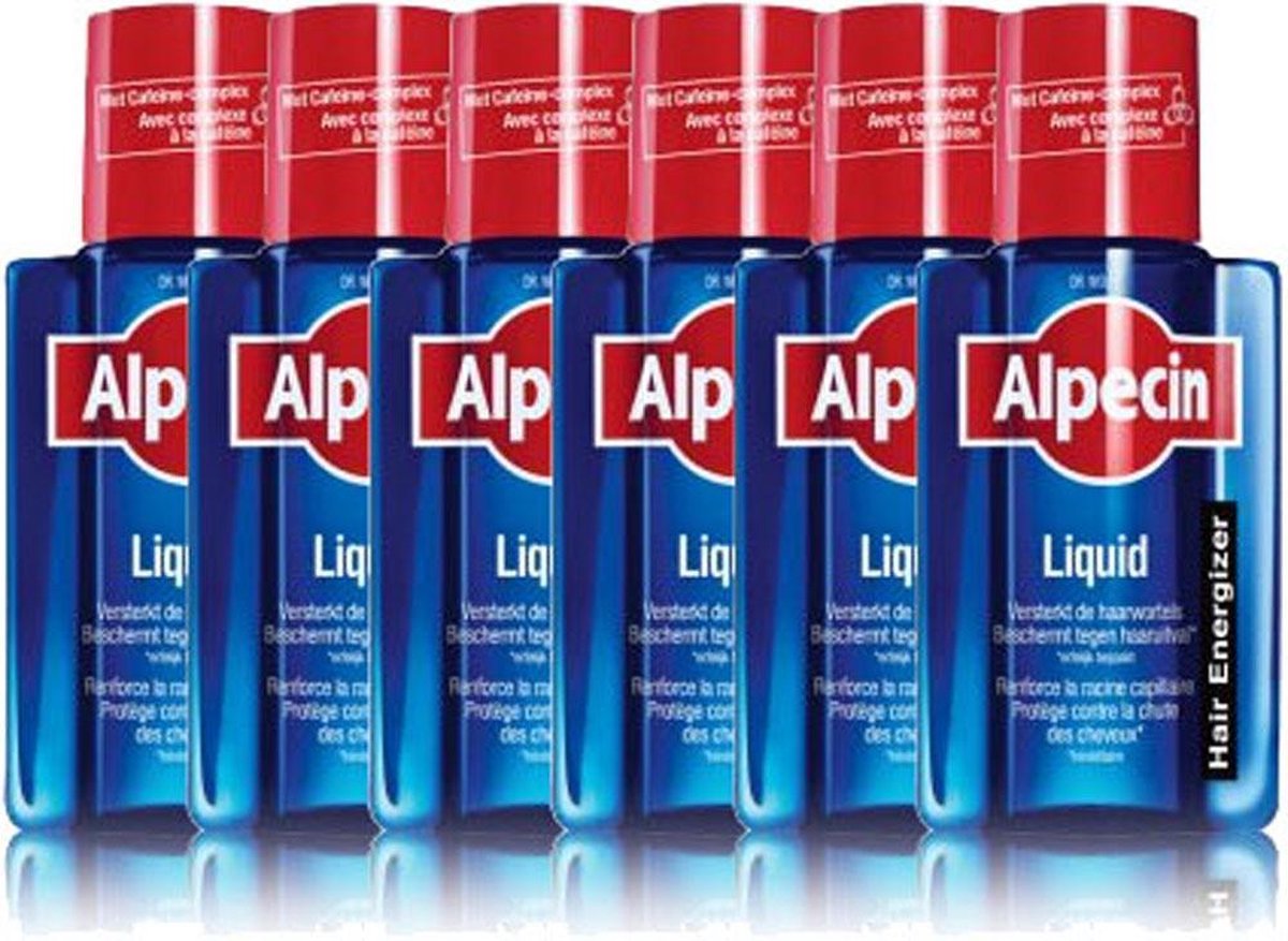 6x Alpecin Liquid - 6x200 ml - Voordeelverpakking