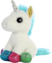 Aurora Knuffel Sparkle Tales Jewel Unicorn 18 Cm Wit