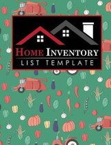 Home Inventory List Template