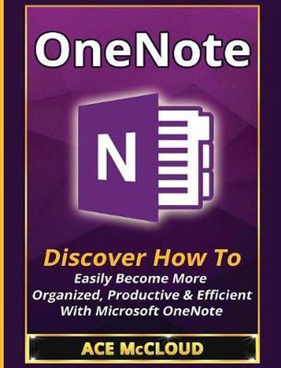 Organization Time Management Software Productivity- OneNote - cover