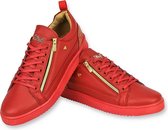 Rode Heren Sneakers - Mannen Cesar Red Gold - CMP97