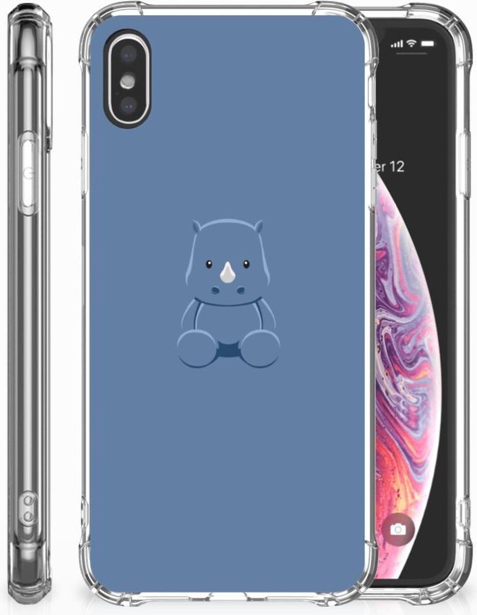 Apple iPhone Xs Max Stevig Bumper Hoesje Baby Rhino
