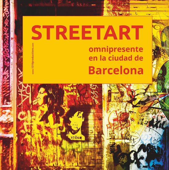 Streetart omnipresente en la ciudad de Barcelona - cover
