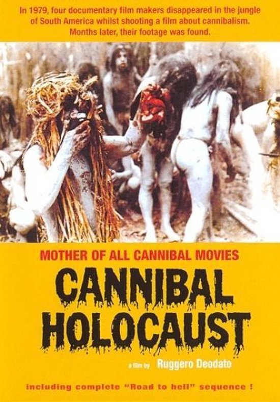 Cover van de film 'Cannibal Holocaust'