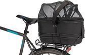 Trixie fietsmand bagage drager smal zwart (48X29X42 CM)