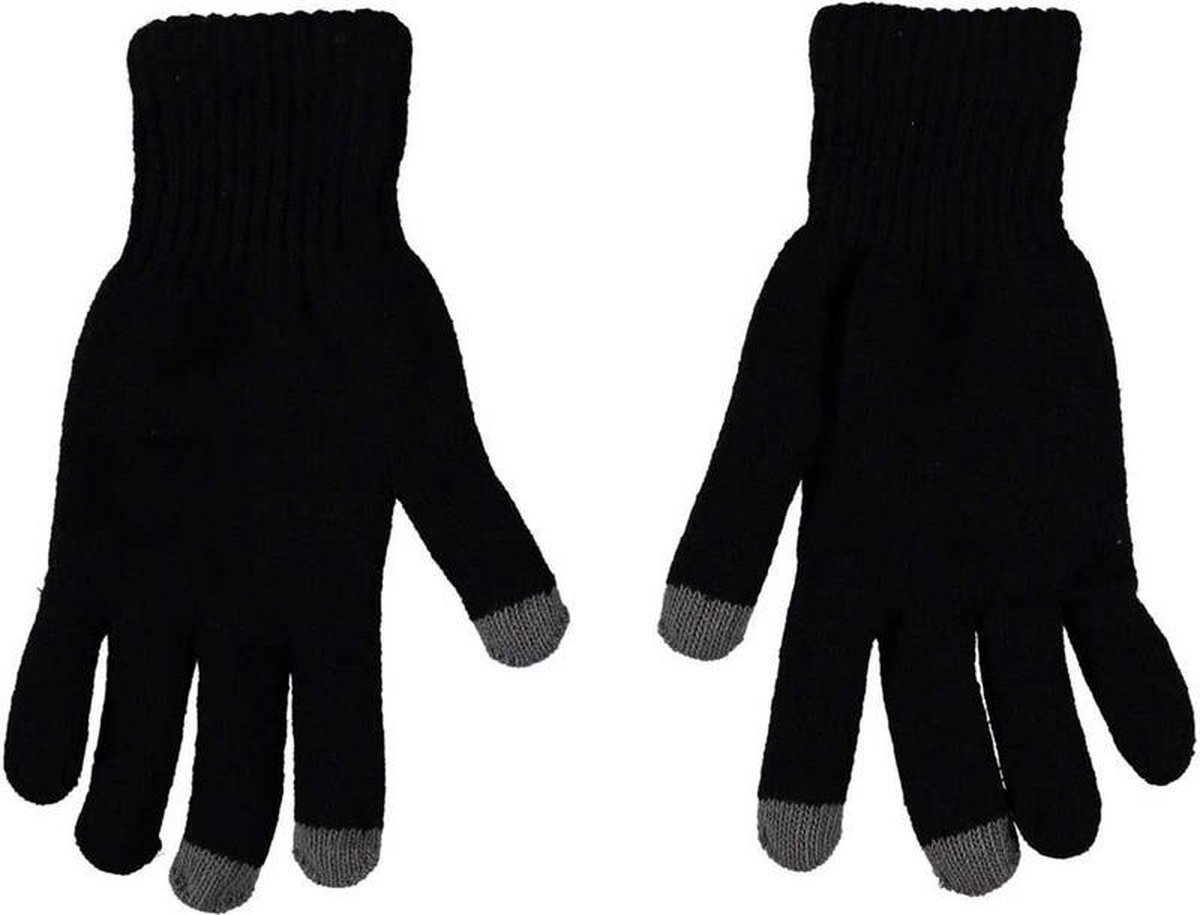 Touchscreen thermo handschoenen zwart voor heren S/M | bol