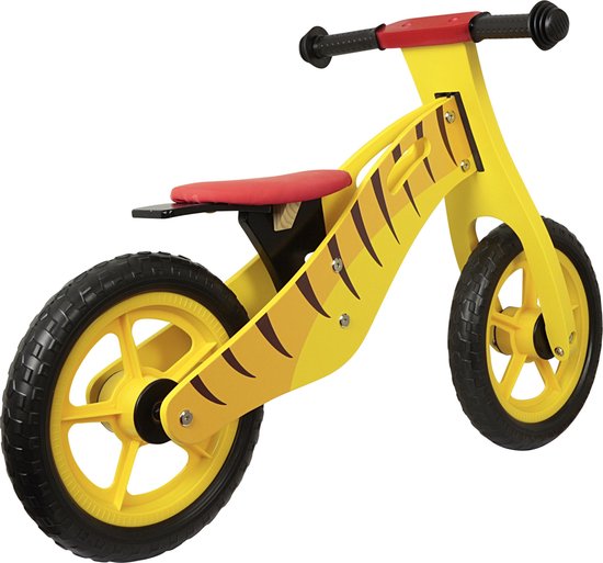 Vinz Houten Loopfiets - Tijger | bol.com