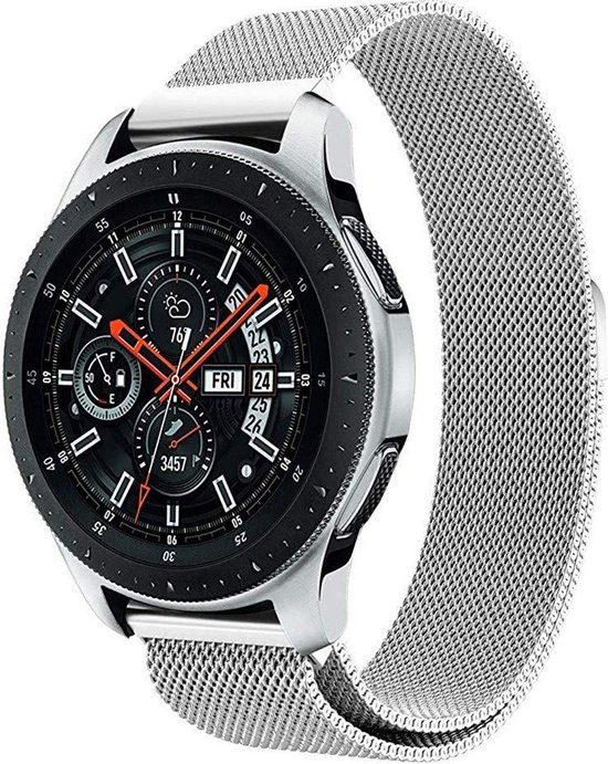 Milanese Loop Armband Geschikt Voor Samsung Galaxy Watch 46 MM Band Strap -  Milanees | bol.com