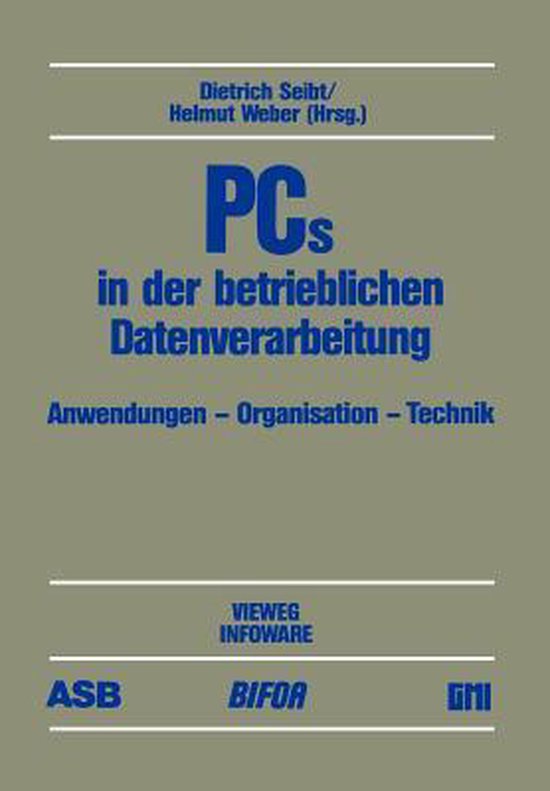 PCs in der betrieblichen Datenverarbeitung - cover