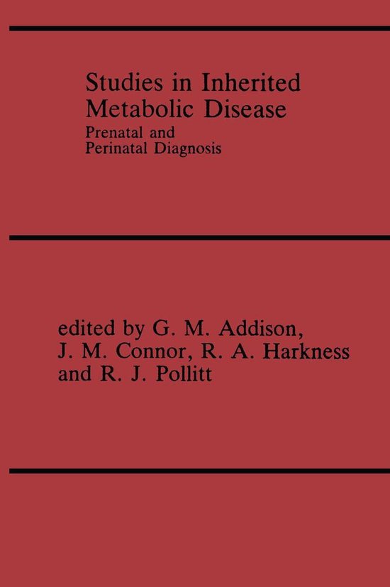 Medicine (R0) - Studies in Inherited Metabolic Disease - cover