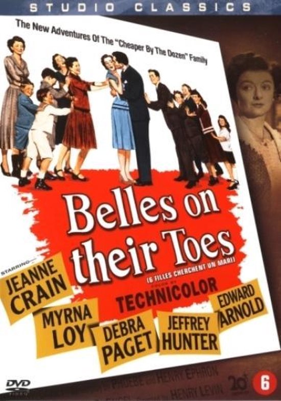 Cover van de film 'Belles On Their Toes'