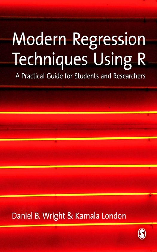 Modern Regression Techniques Using R - cover