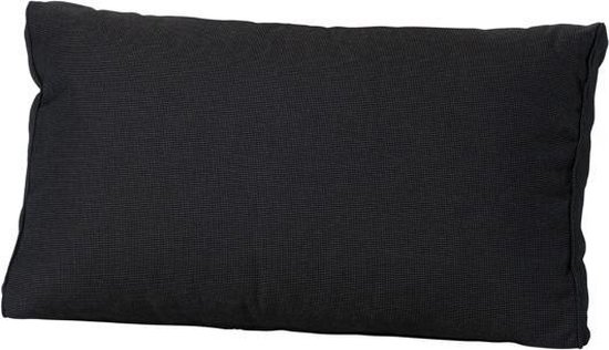 Madison Lounge Soft rug Rib Black 60x40 coussin dossier canapé