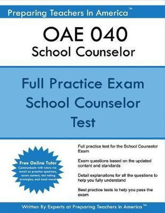 OAE 040 School Counselor - cover