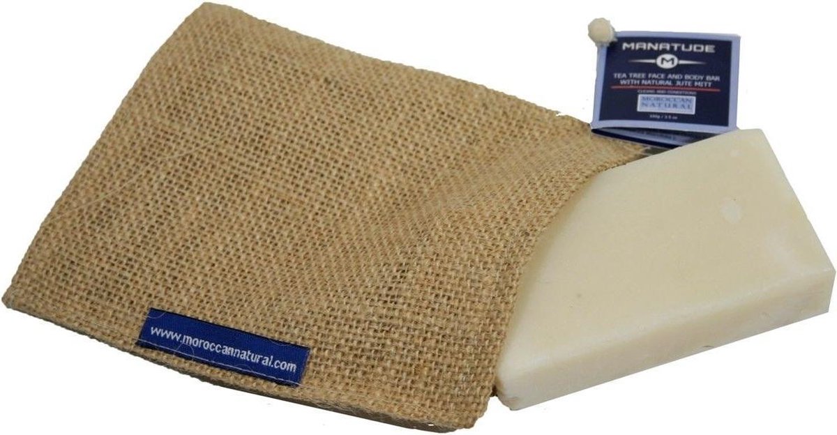 Moroccan natural Natural Rhassoul Body Bar 100 gr