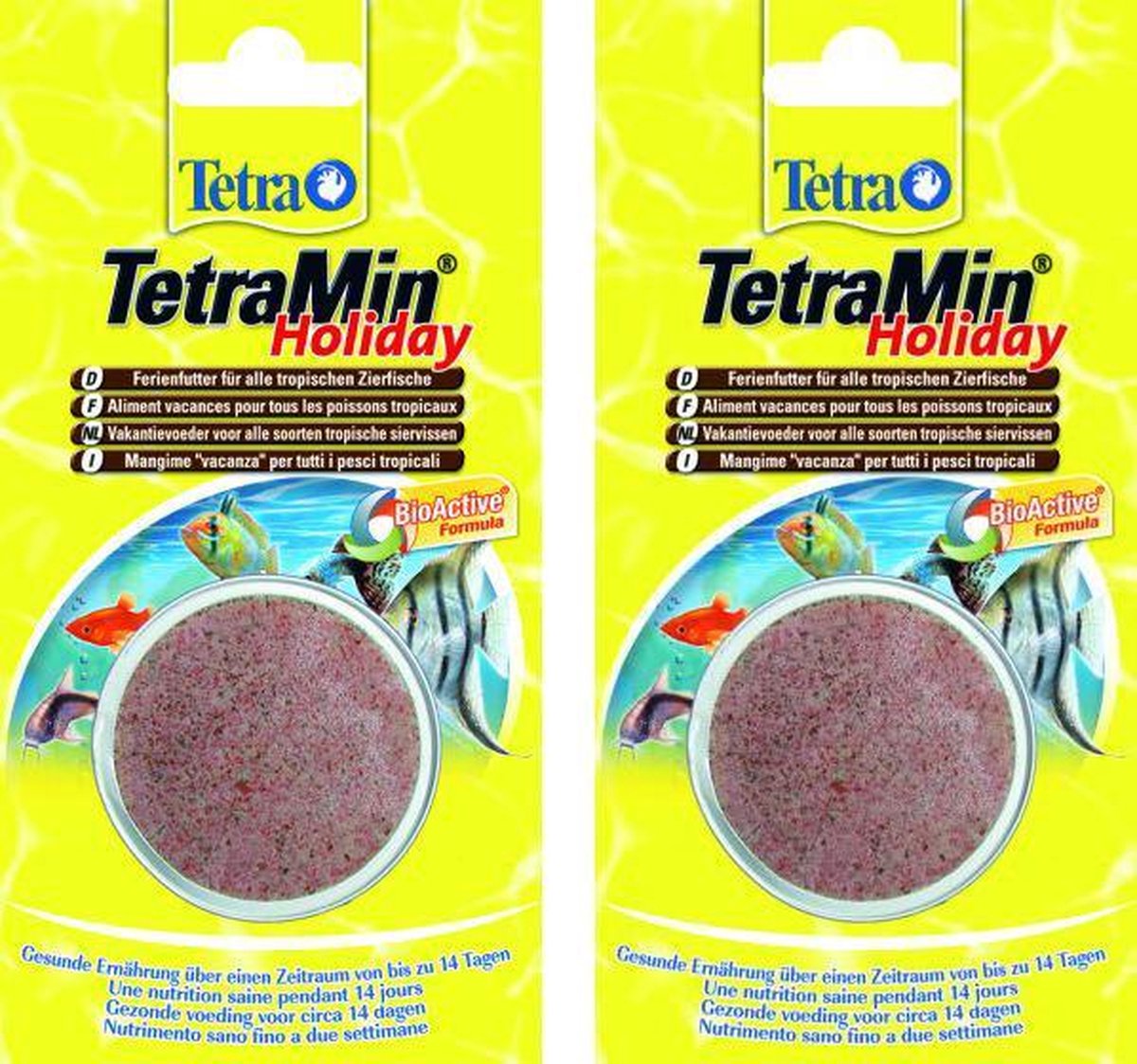 Tetra Holiday vakantievoer 2 verpakkingen van 30gr - Tetra