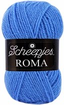 Scheepjes Roma 1514 hemels blauw. PAK MET 12 BOLLEN a 50 GRAM. KL.NUM. 314410.