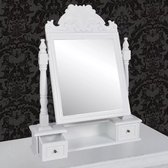 Premium  Kaptafeltje met spiegel 50 x 12.5 x 74 cm / Make up tafel / Kap tafel / Make-up tafel