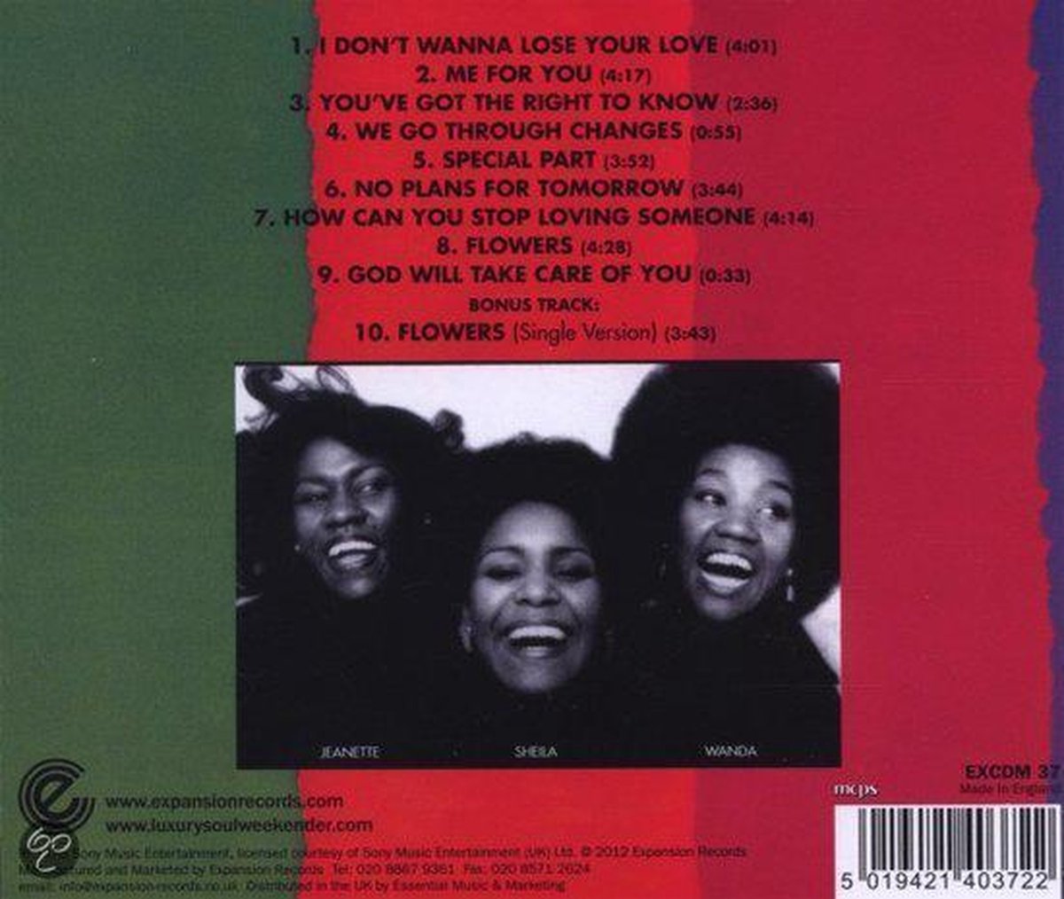 Flowers, Emotions CD (album) Muziek bol