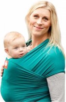 Baby draagdoek wrap Sling comfortabel en veilig 95% katoen en 5% spandex natuurlijke verfstof BuitenBaby
