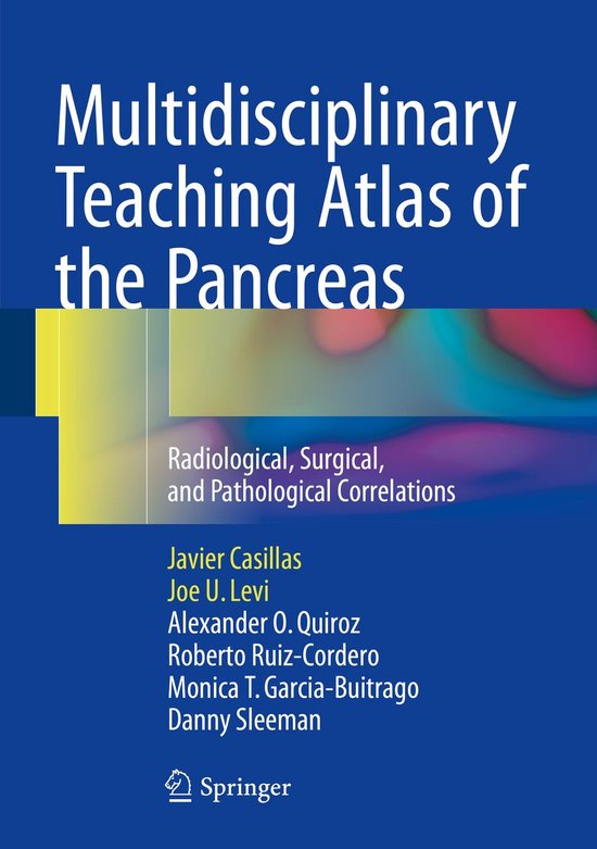 Multidisciplinary Teaching Atlas of the Pancreas - cover
