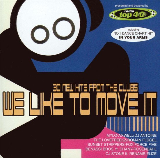 We Like to Move It, various artists CD (album) Muziek