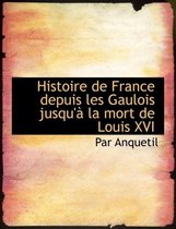 Histoire de France Depuis Les Gaulois Jusqu' La Mort de Louis XVI