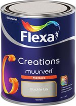 Bol.com Flexa Creations - Muurverf Metallic - Buckle Up - 1 liter aanbieding